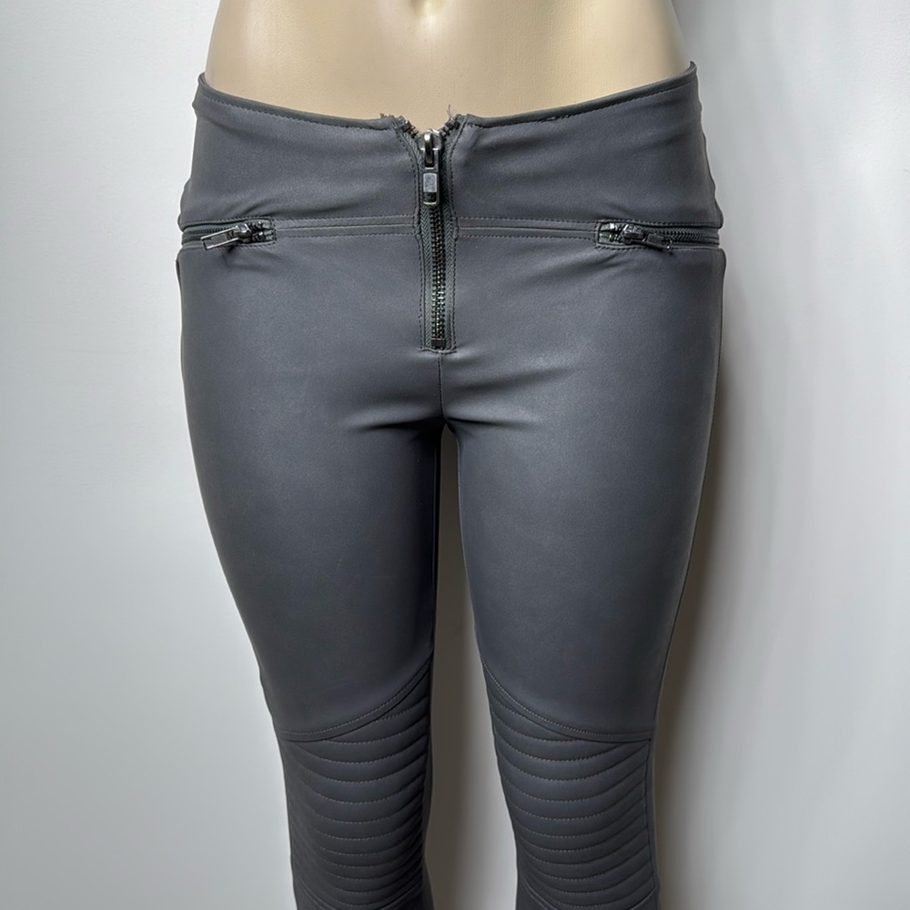 Divided US size 6 grey faux leather pants